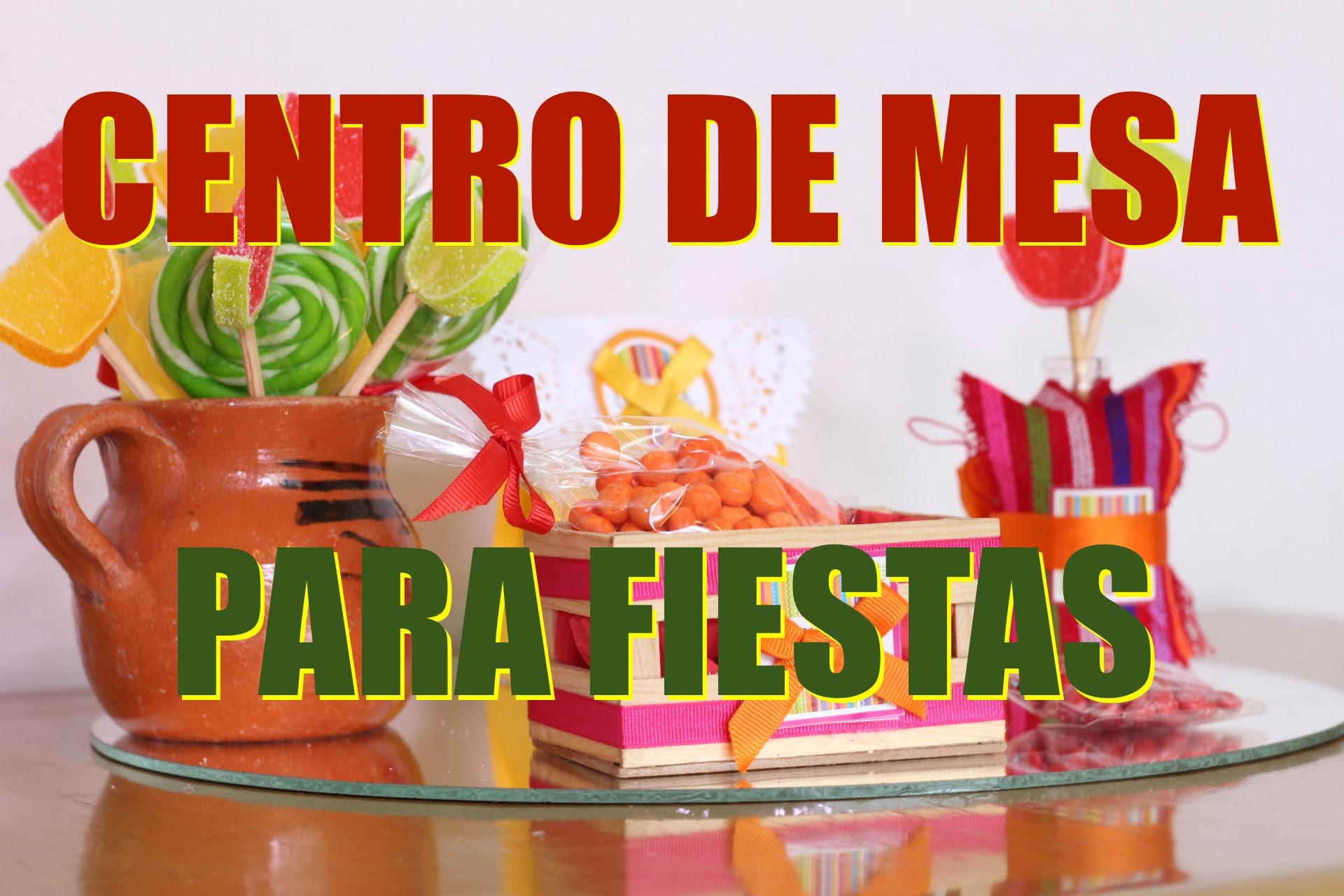 Centro de Mesa para Fiestas Mexicanas