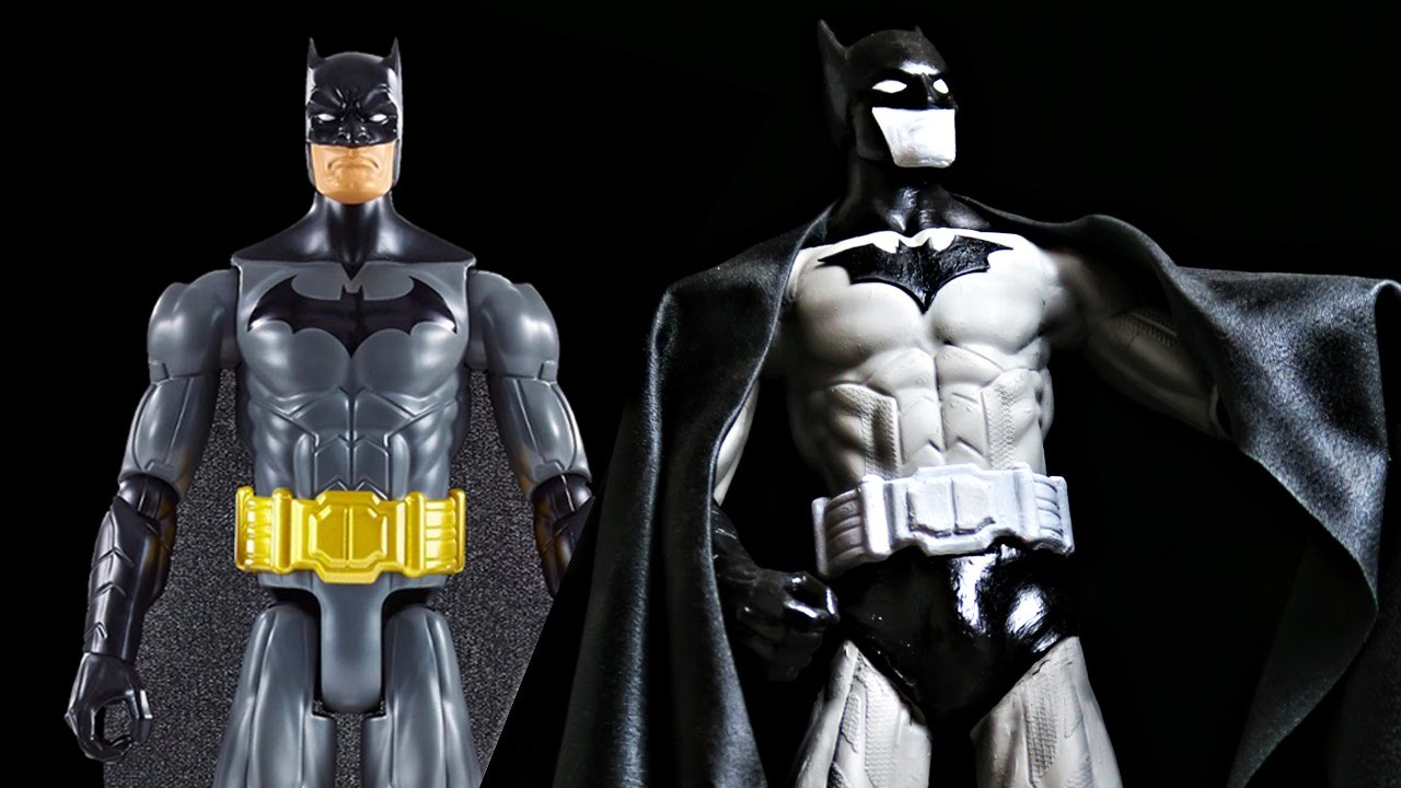 Cómo convertir un muñeco barato en figura de colección - Batman