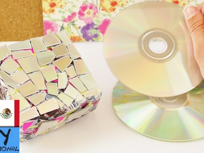 Decoración con trozos de CD | ¡Renuévalo!
