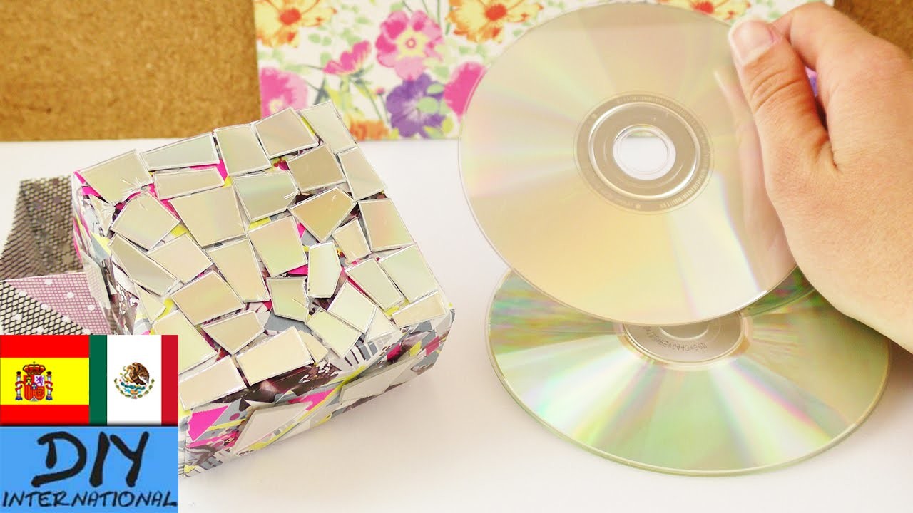 Decoración con trozos de CD | ¡Renuévalo!