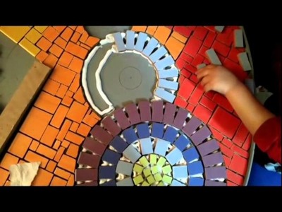 Fabricacion mesa mosaico parte 1