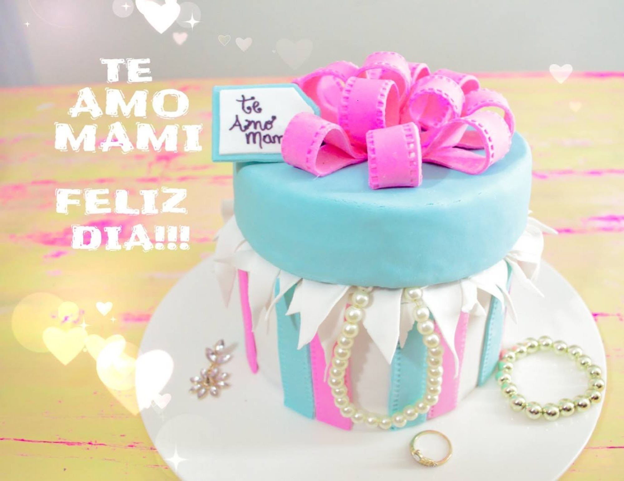 PASTEL CAJA DE REGALO- Gift box cake