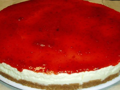 Tarta de queso philadelphia fria ♥ Cold Cheesecake