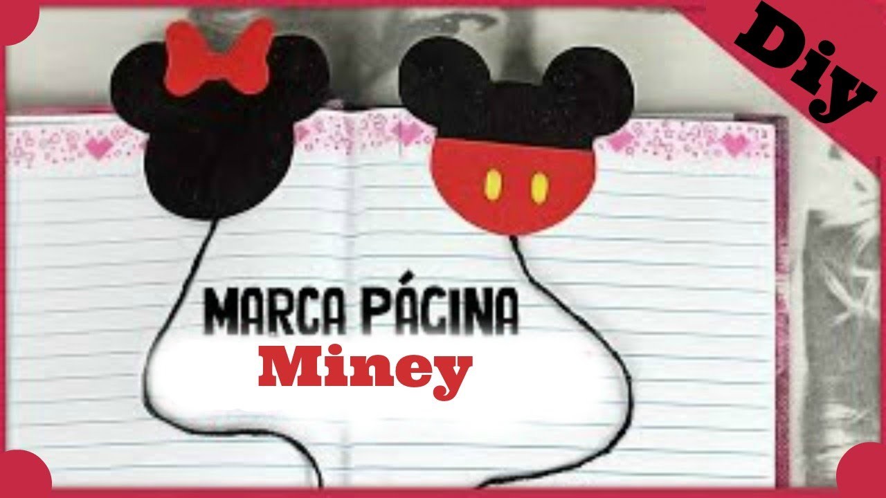 DIY ❊ Marca Página da Miney