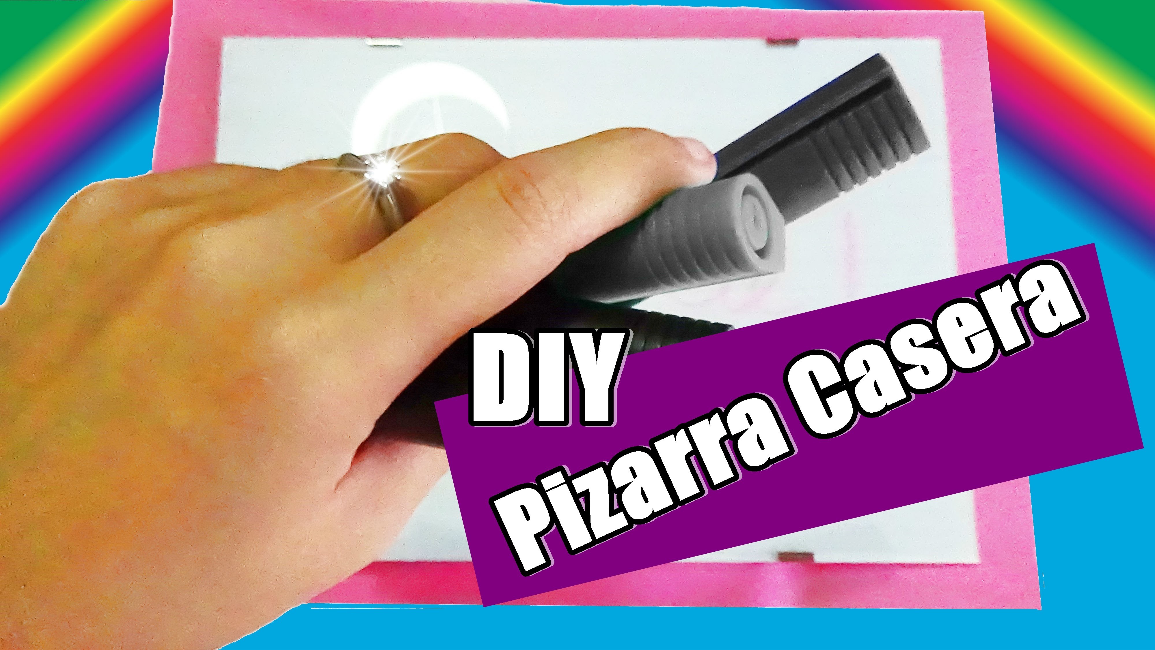 DIY | Cómo hacer una PIZARRA CASERA 