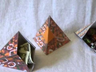 Origami: Caja Piramide - Hogar Tv  por Juan Gonzalo Angel