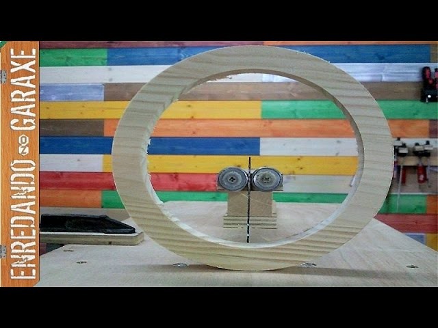 Cómo hacer un aro de madera