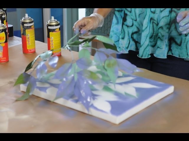 Pintar con Aerosol -  Canvas Art  - Pintar cuadros facil -