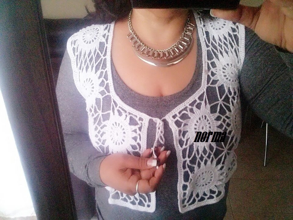 Chaleco terminado ultima parte