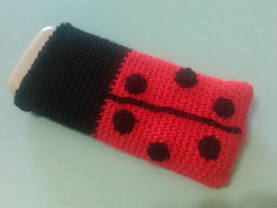 FUNDA A CROCHET DE MARIQUITA PARA MOVIL