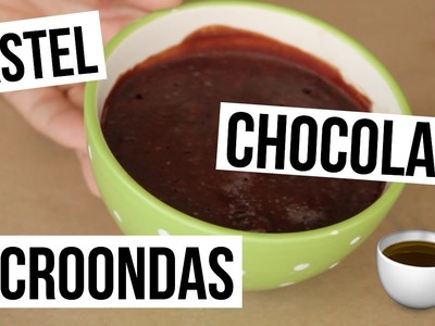Pastel de Chocolate en Microondas | Mug Cake | RebeO