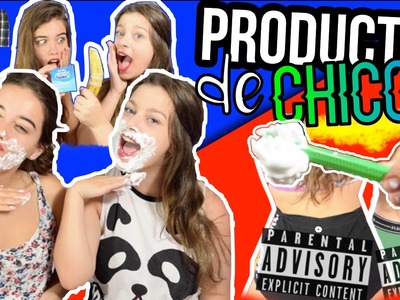 CHICAS probando PRODUCTOS de CHICOS | Rachel Tisdale