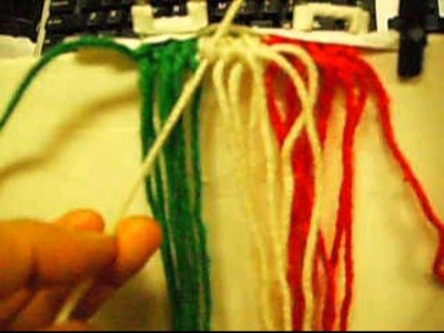 Como hacer una forma de bandera mexicana Produce 11
