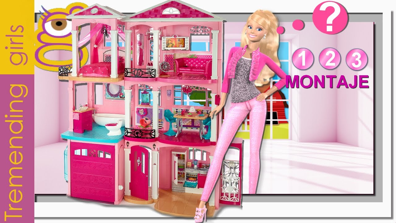 Cómo montar la Nueva Barbie Dreamhouse 2015 Casa Sueños Barbie - juguetes Barbie en español toys