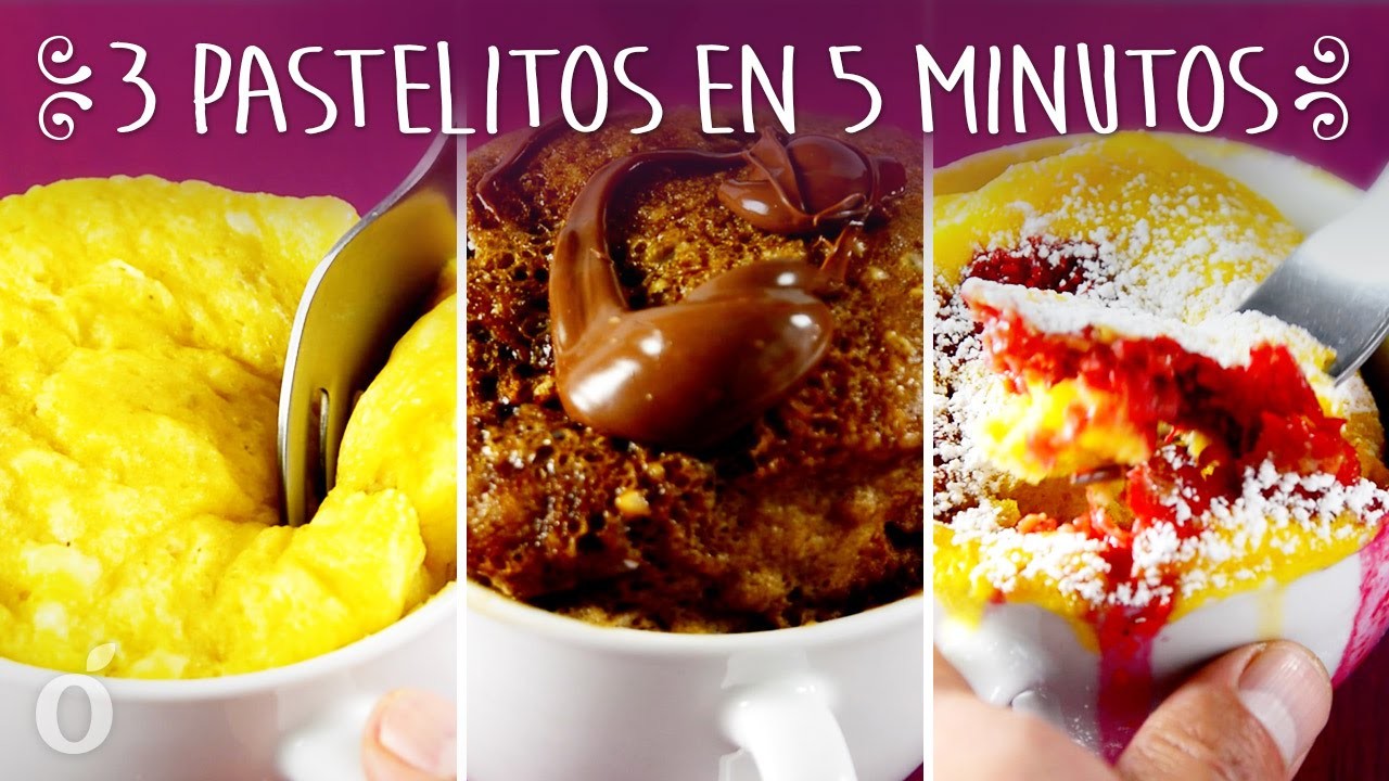 Pastelitos en taza | Cómo hacer Mug Cakes en el microondas