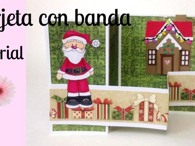 Como hacer una tarjeta con banda