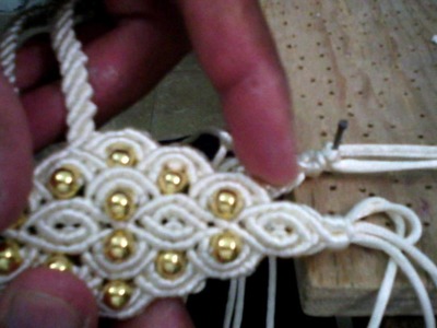 Sandalias macrame  como tejer 2 de 5