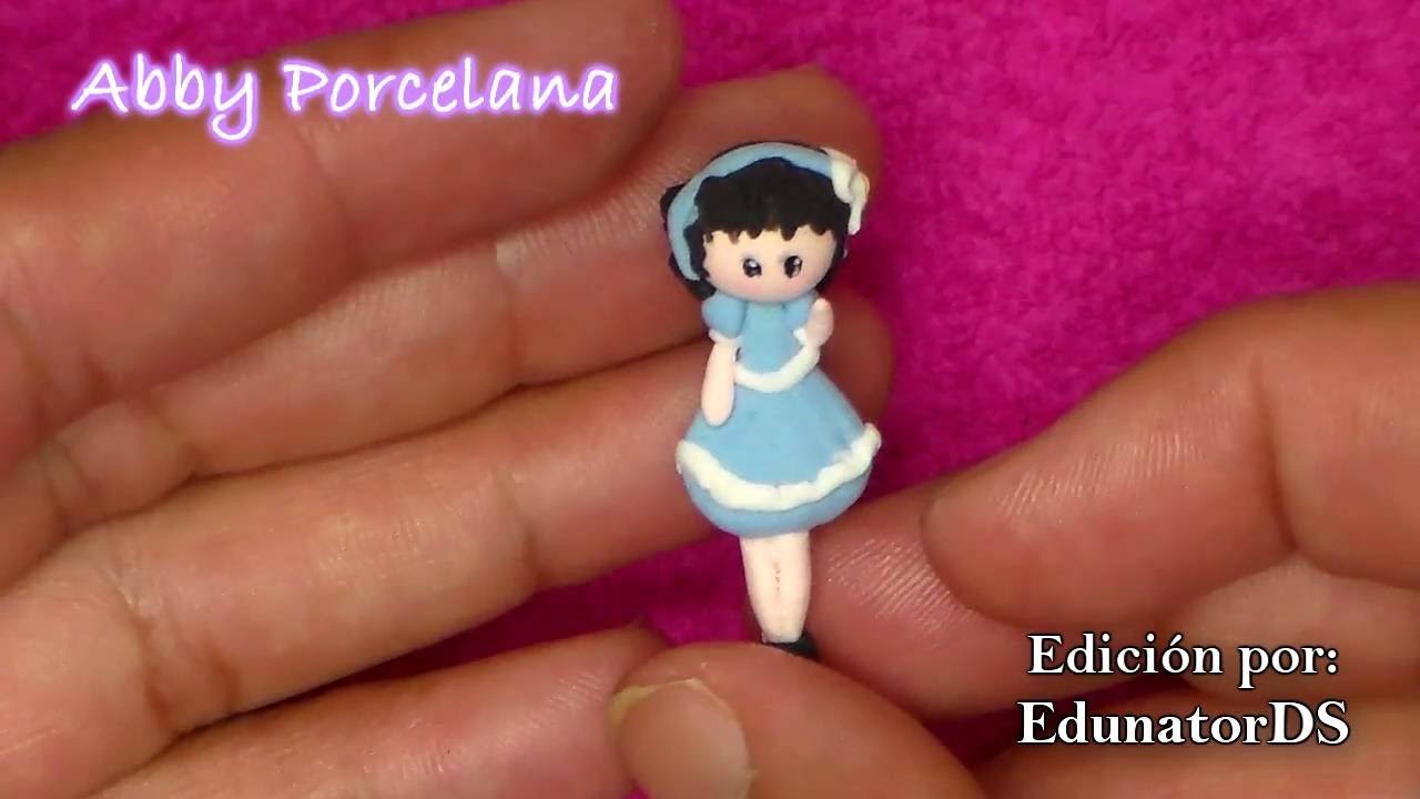 Como hacer muñeca de foamy moldeable (Miniatura). Foamy moldeable