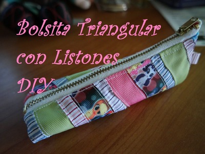 Cómo Hacer Una Bolsa Triangular de Listones de My Little Pony