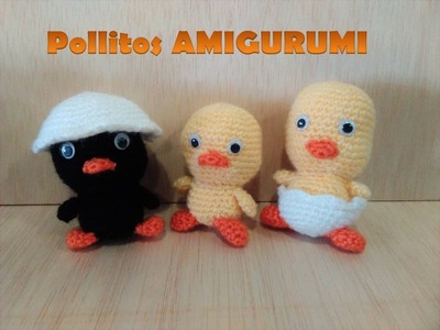 Pollitos AMIGURUMI