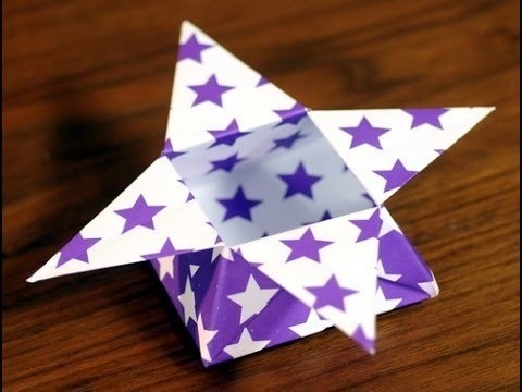 Cómo Hacer una Caja de Estrella en Origami - Hogar Tv  por Juan Gonzalo Angel