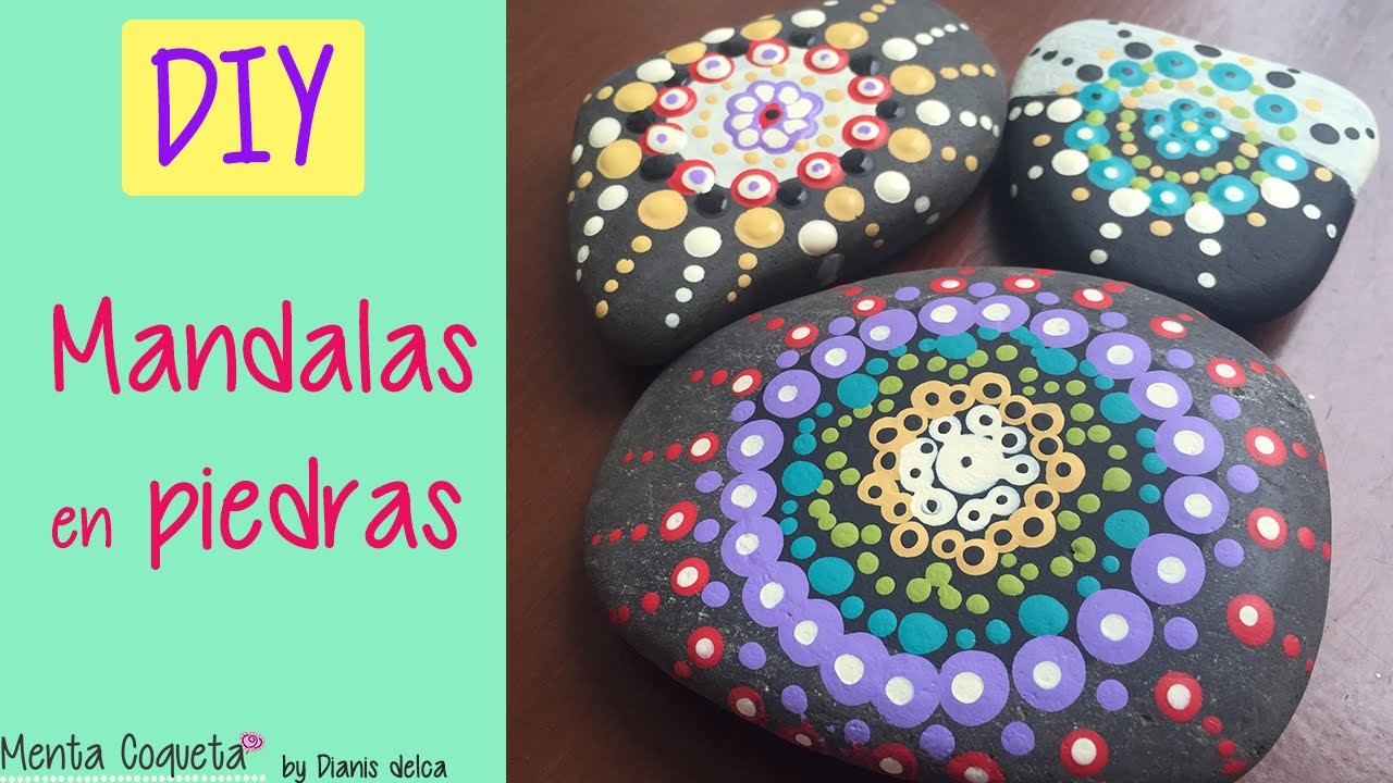 DIY: Mandalas en piedras :)