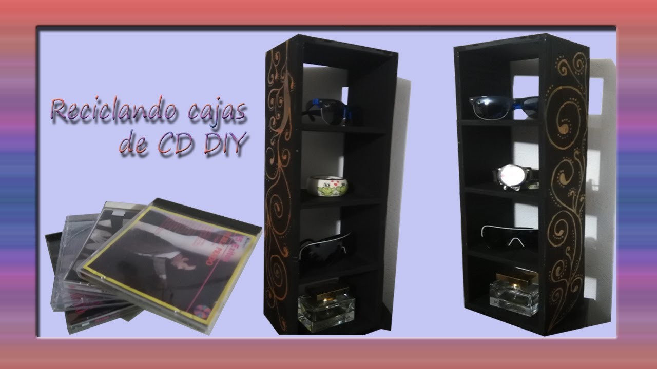 DIY Reciclando cajas de CD