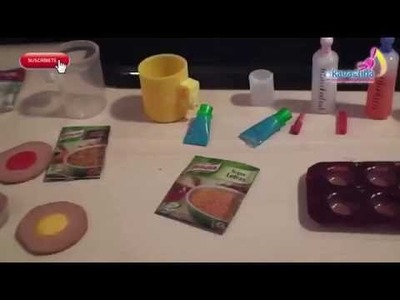 Huevo estrellado en foamy; Miniatura