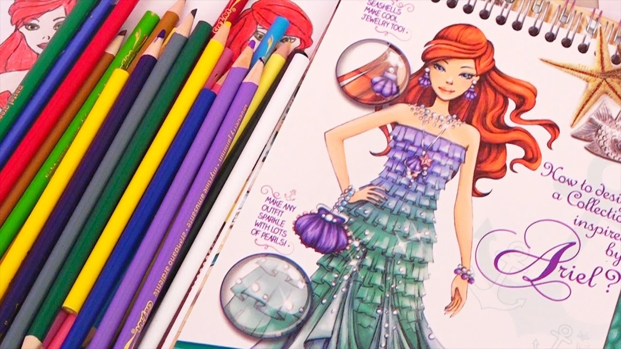 Modas al estilo Ariel La sirenita - Juegos de vestir de Princesas de Disney en español
