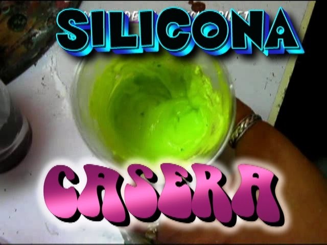 !!!SILICONA CASERA DE COLORES!!!!