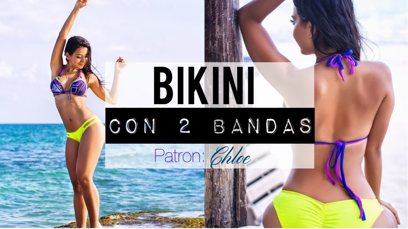 Como Coser Bikini con 2 bandas | Chloe Versión #1