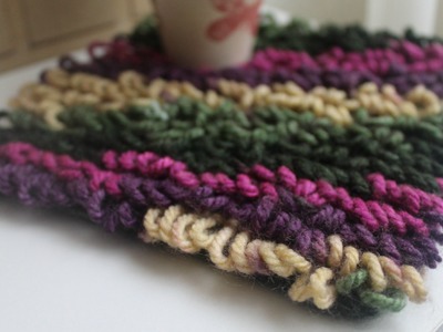 Crochet: Carpeta tejida + fácil