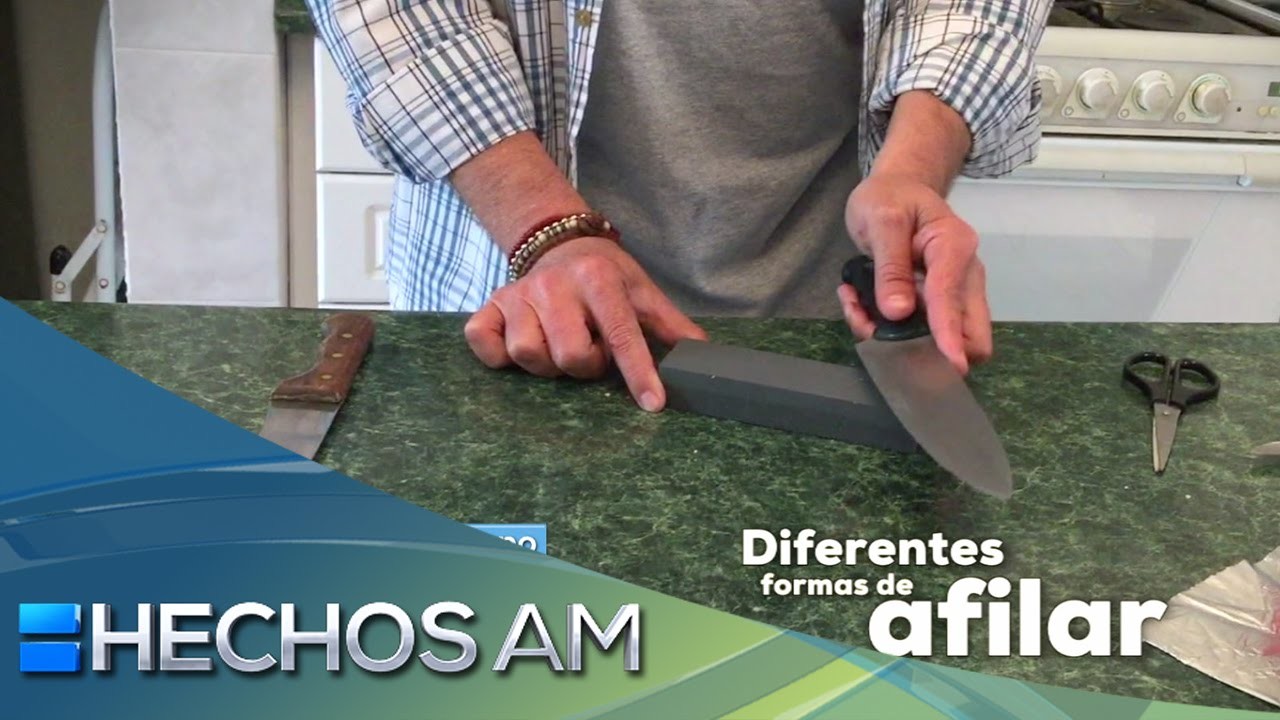 Hechos a mano | Diferentes formas de afilar cuchillos