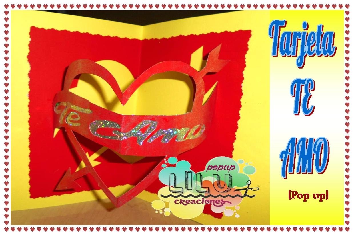 Tarjeta TE AMO  |  Especial Día amor