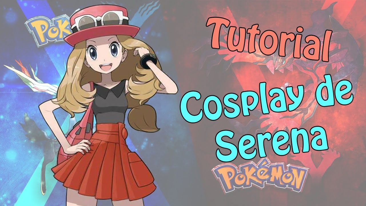 Cosplay Serena (Pokemon XY) - [Sombrero + Calzado + Maquillaje + Peinado]