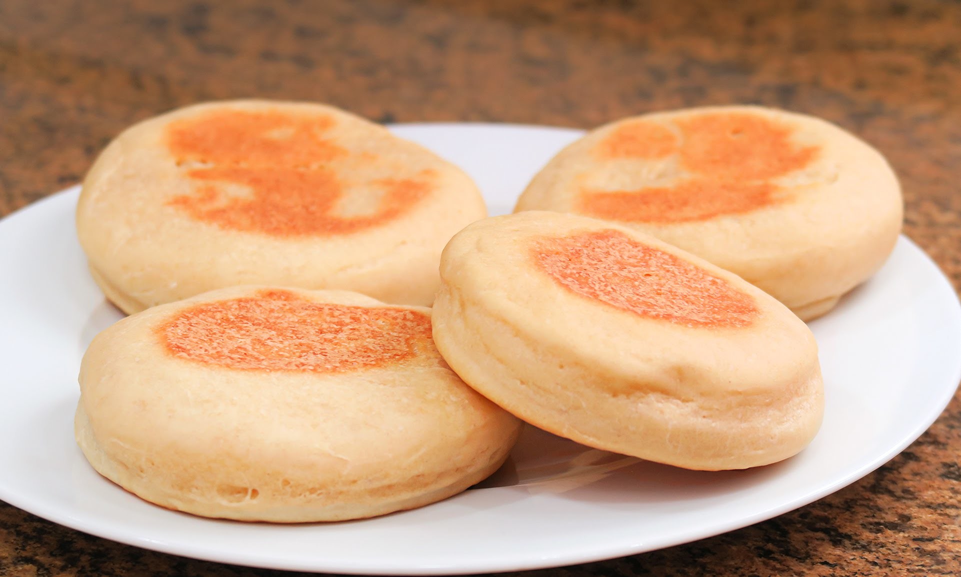 Muffin Inglés | Pan sin Horno esponjoso ideal para desayunar!
