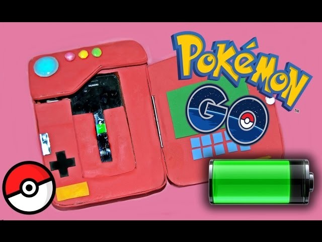 POKEDEX con BATERÍA + Caza POKEMONS de Cartón, Pokémon Go! - BeagleArts ♥