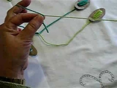 Tatting  with two shuttles