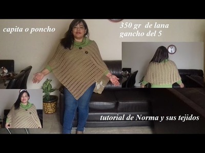Capita o poncho facil
