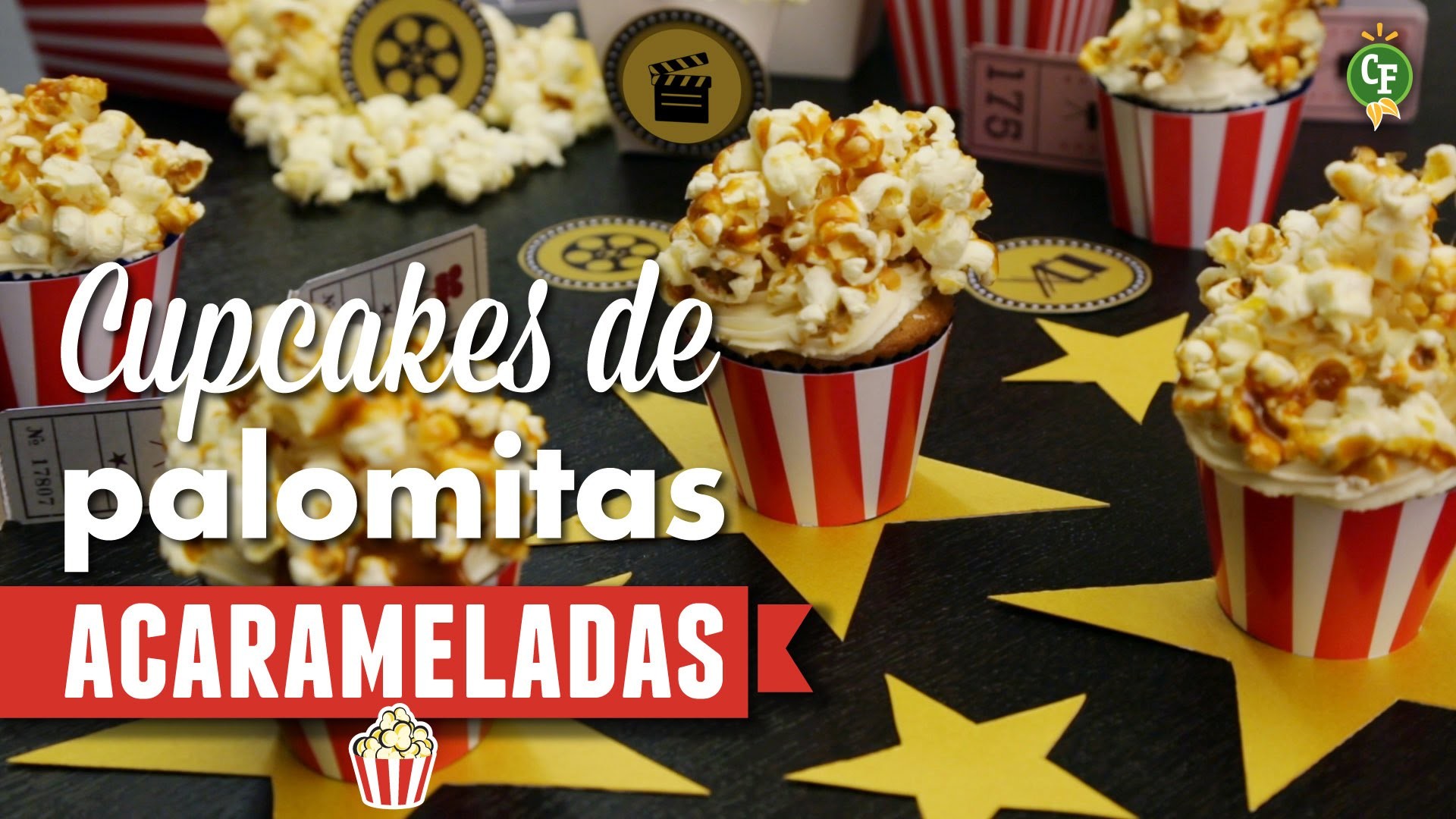 ¿Cómo preparar Cupcakes de Palomitas Acarameladas? - Cocina Fresca
