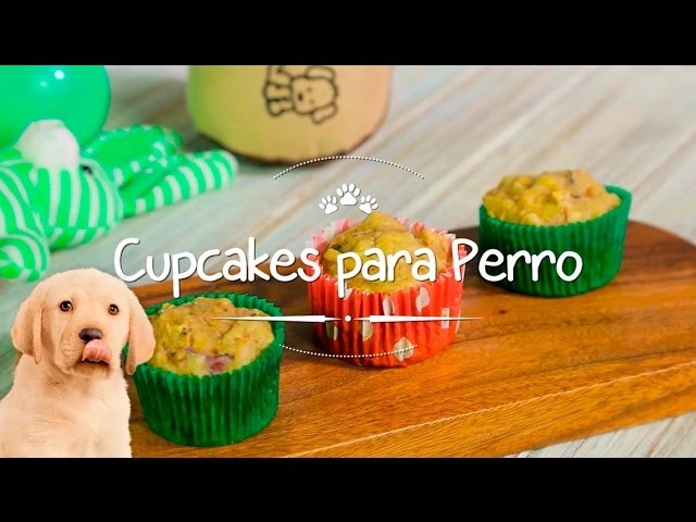 Cupcakes caseros para tu perro.