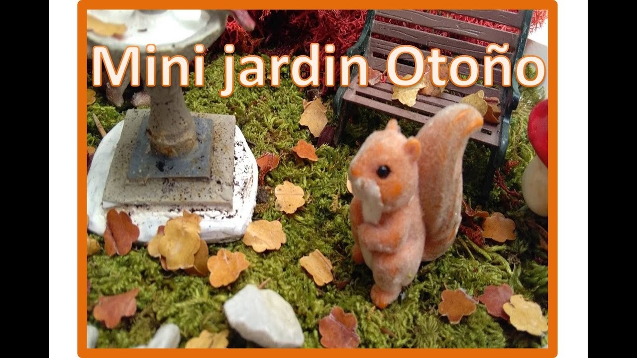 DIY mini jardin de otoño  decora tu casa en otoño- ideas para otoño
