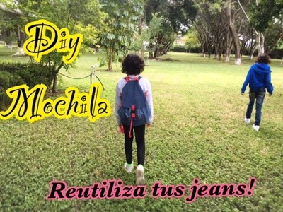 Diy Mochila.jeans Viejos