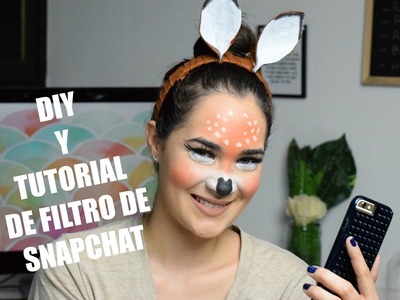 DIY y Tutorial de Maquillaje de Halloween. Filtro de Snapchat. Carla Calvo