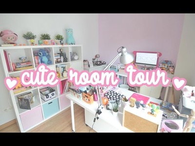 KAWAII ROOM TOUR ♡ Cute craft room!
