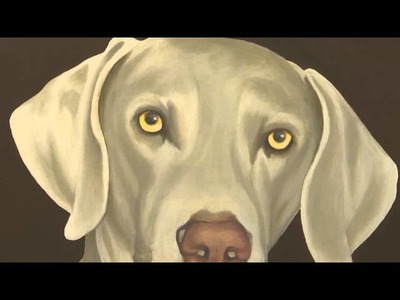 Pintar al Oleo "Perro" - Mabel Blanco