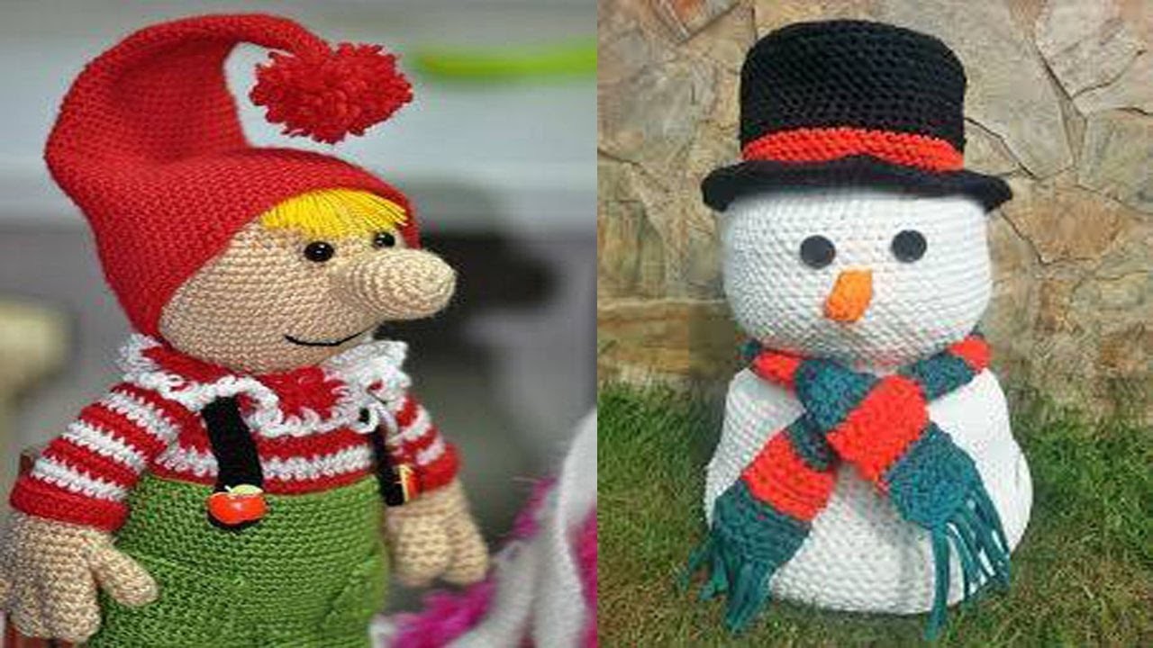 Amigurumi Navidad En Crochet - Tejido para Noche buena
