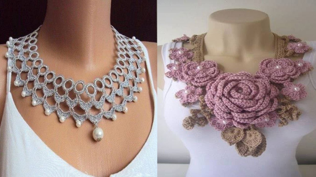 Colgante Mujer Tejido en Crochet