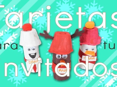 Como hacer tarjetas de invitados divertidas - Video tutorial - diy