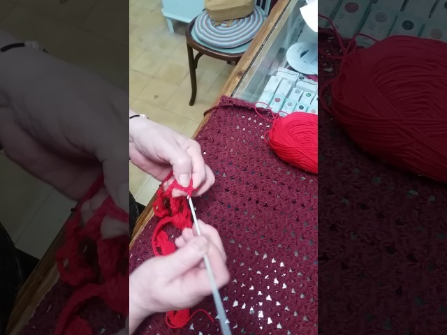 Cómo hacer una rosa a ganchillo o crochet